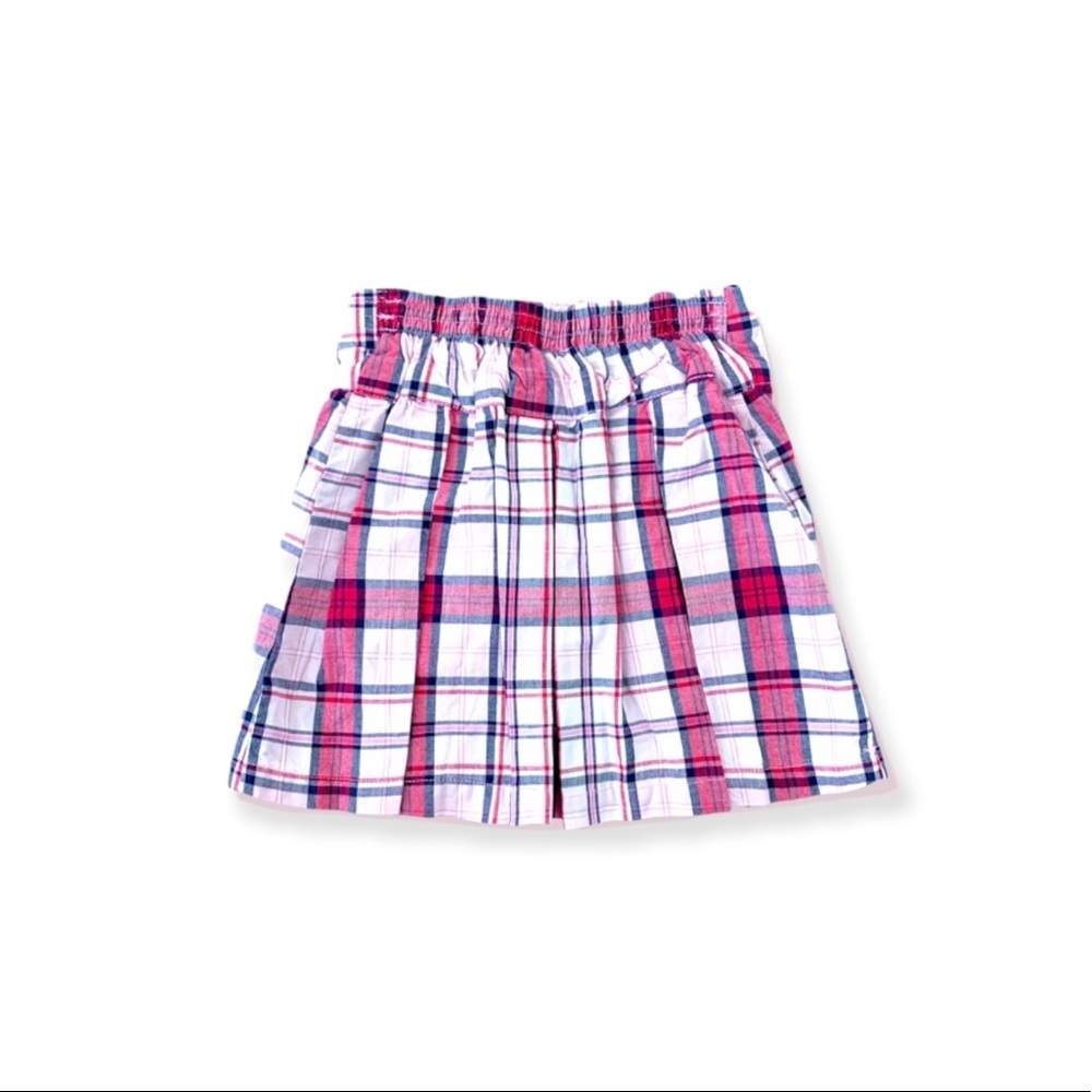 🌸New🌸 Gymboree Girls Plaid Skirts Size 7 Pleated NWT - Picture 4 of 4